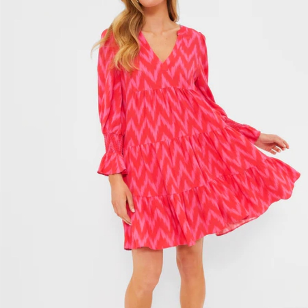 Pomander Place Pink Long Sleeve Dress